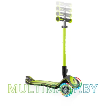 Самокат Globber Elite Deluxe Lights (зеленый) картинка 2